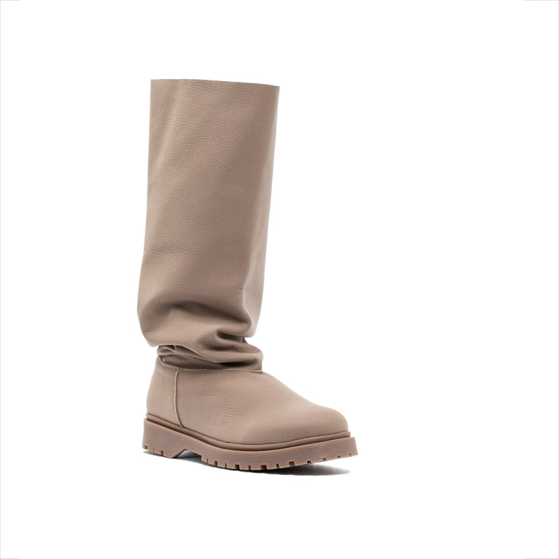 basic baggy hoog taupe