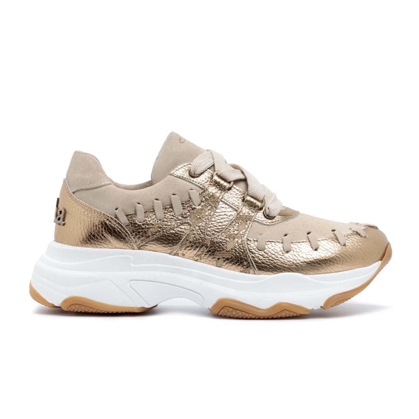 sneaker rumble duo platina/cream