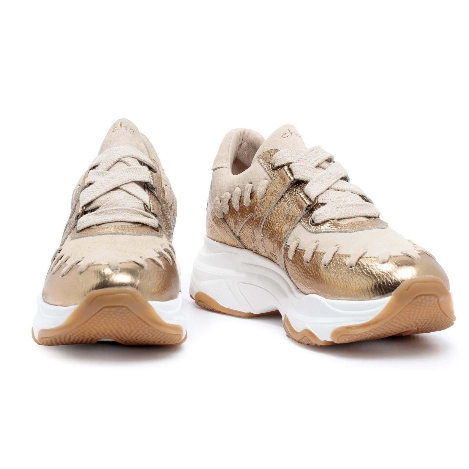 sneaker rumble duo platina/cream