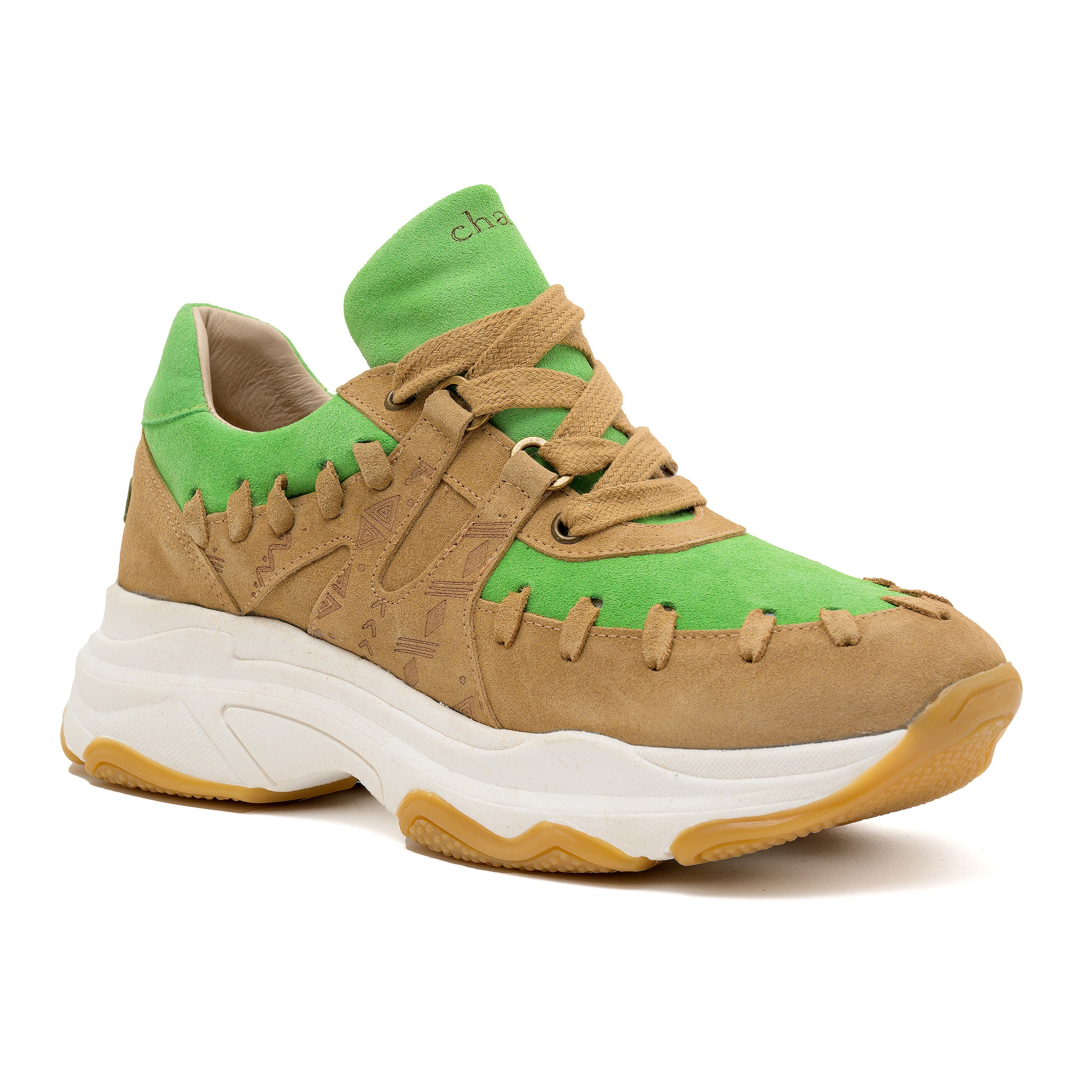 sneaker rumble duo-mushroom base & light brown